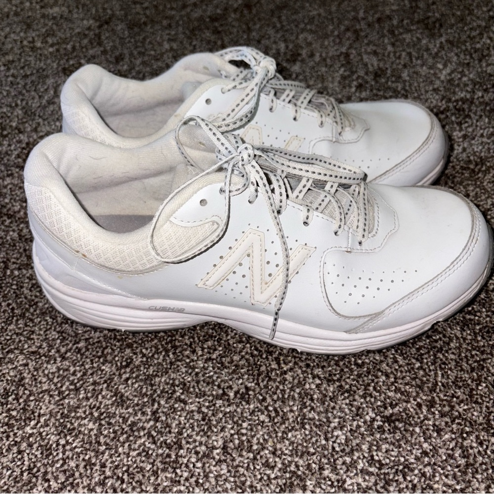 White New Balance Athletic Sneakers